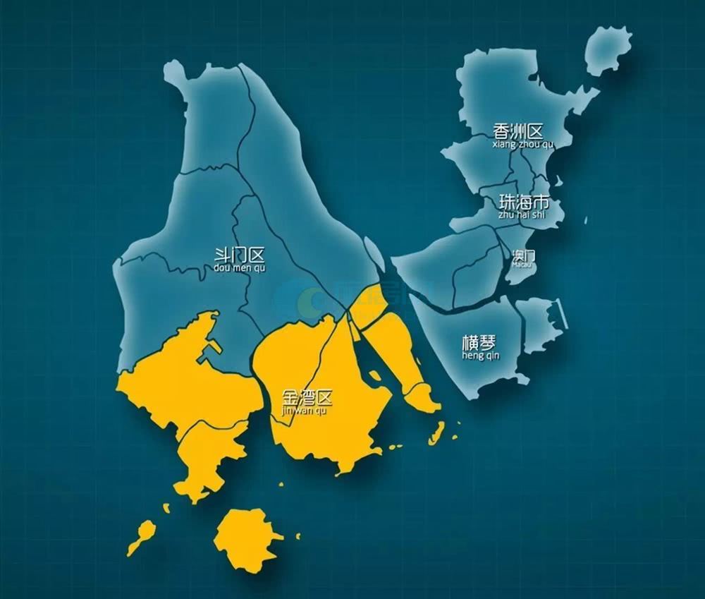 珠海金湾区未来发展,珠海金湾区西部中心城区