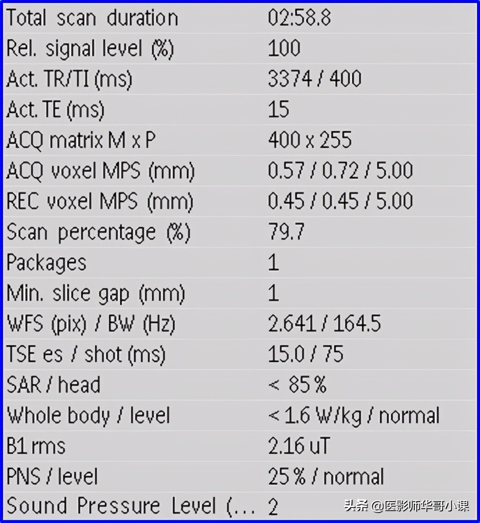 磁共振mri序列参数解读,磁共振mrcp用哪些序列