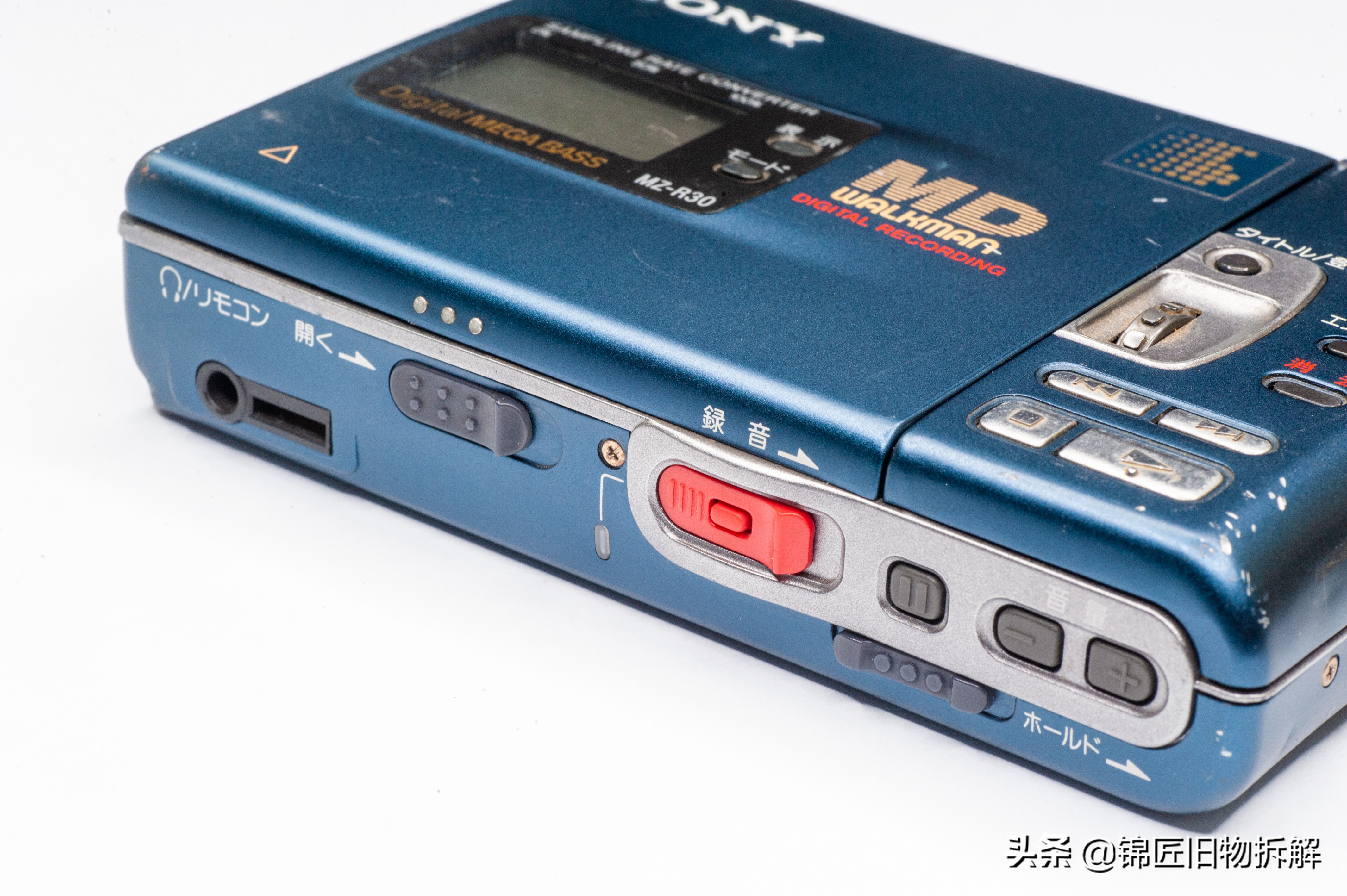 索尼md-rh1随身听拆解,索尼mdr-100abn拆解