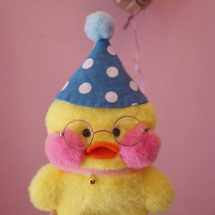 「玻尿酸鸭头像」敲可爱的玻尿酸小黄鸭来啦