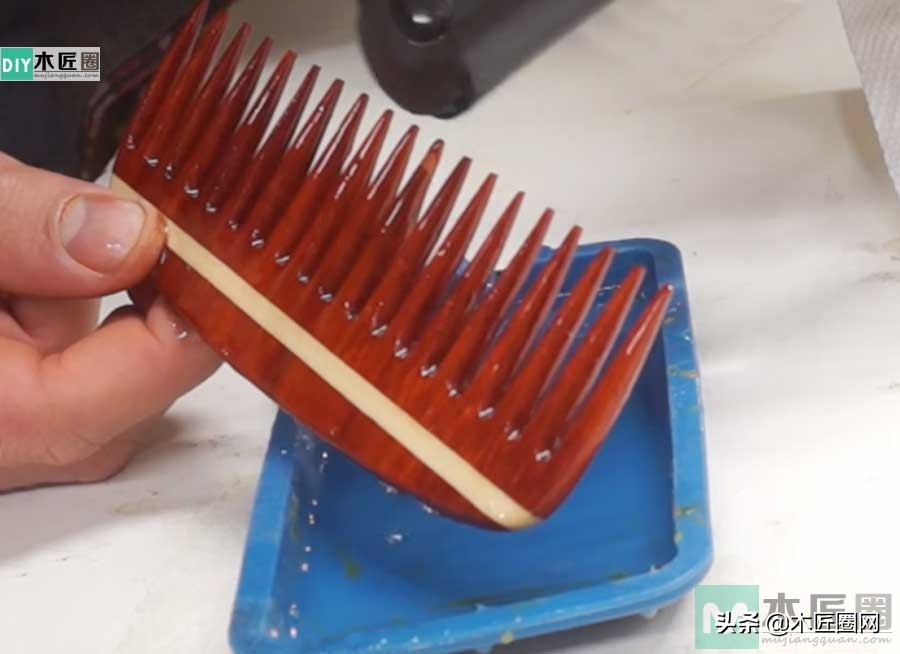 手工木梳子diy需要多长时间,木工梳子木盒子