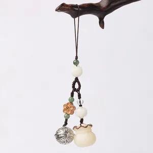 简单好看手机挂绳,好玩好看的纯手工中国风手机挂绳