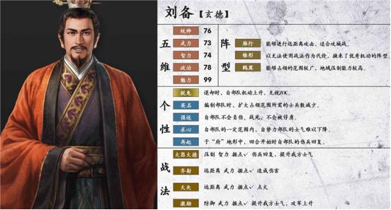 三国志战略版刘备的作用,三国志战略版本刘备