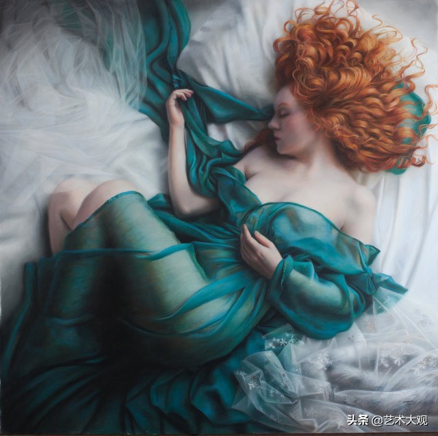 蒂娜斯普拉特油画欣赏,英国女画家蒂娜斯普拉特