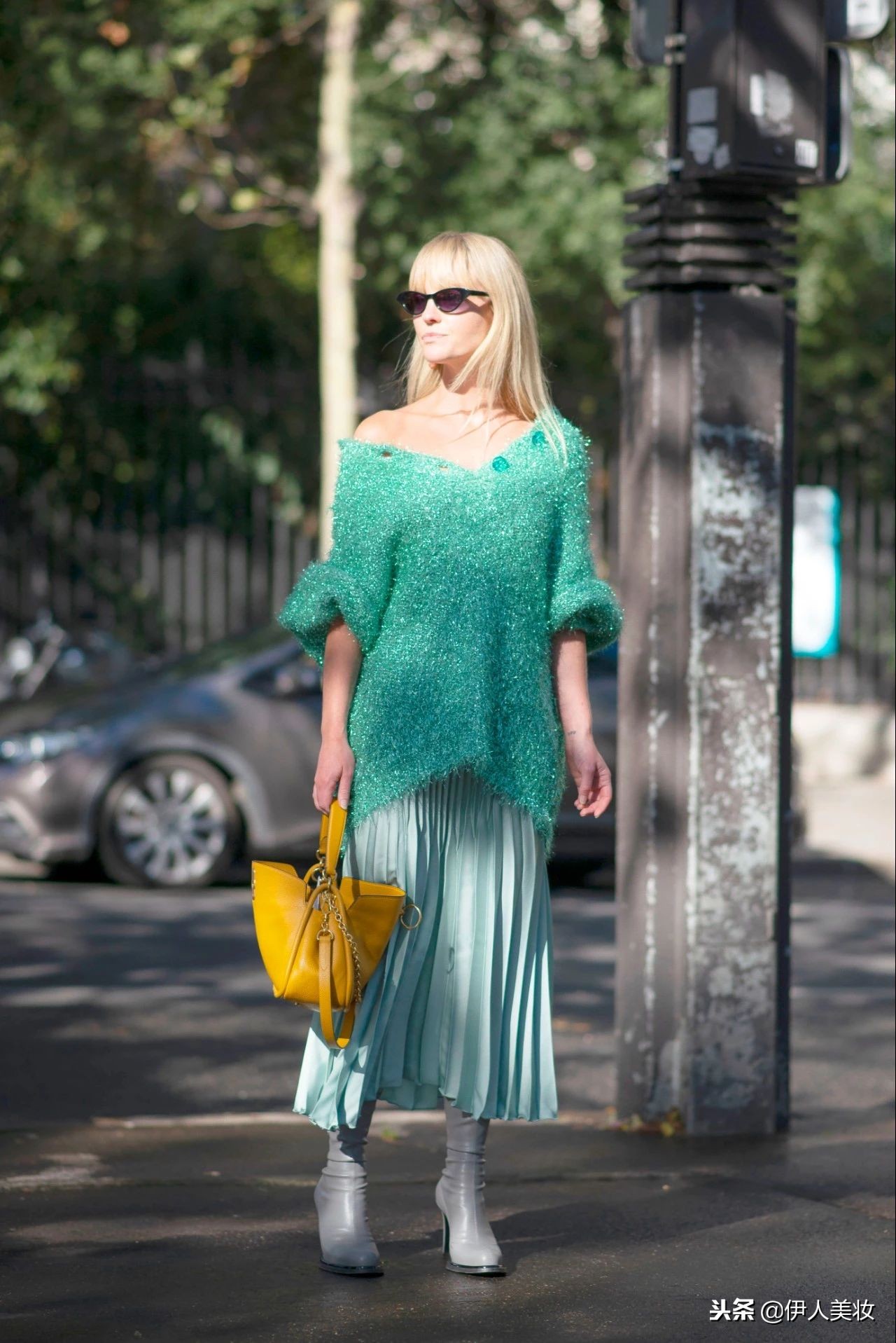 毛衣肩宽手臂粗,毛衣难看变好看