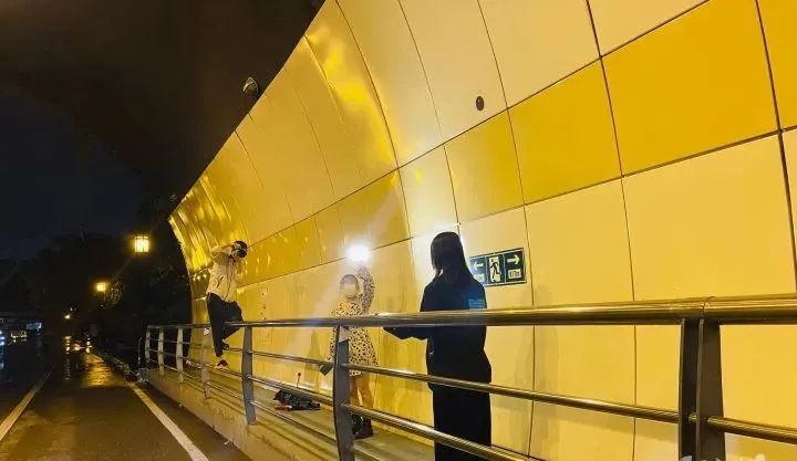 杭州隧道写真,杭州隧道成网红打卡点
