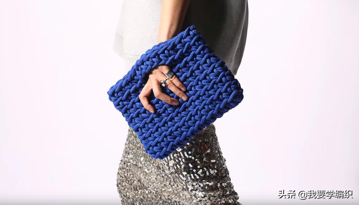 女士手拿包制作教程,女手拿包编织教程
