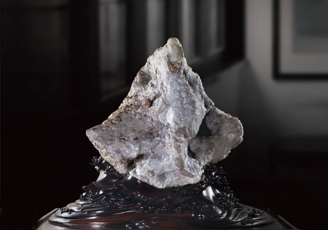 难得一见的赏石,福禄寿赏石