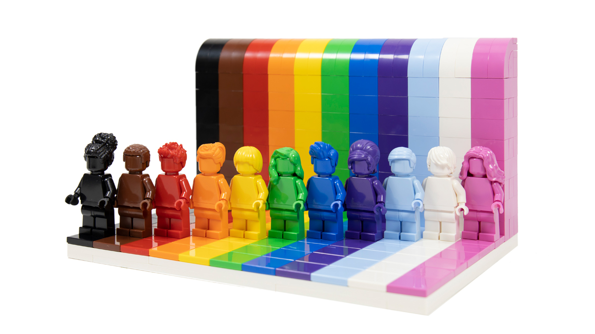 乐高40516彩虹人套装背后的故事,乐高60196北极探险系列大容量套装