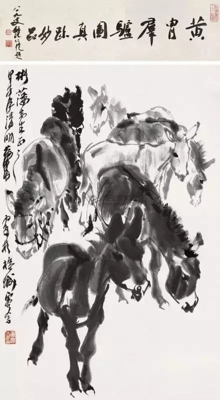 齐白石的虾徐悲鸿的马歇后语,齐白石画虾徐悲鸿画马还有谁