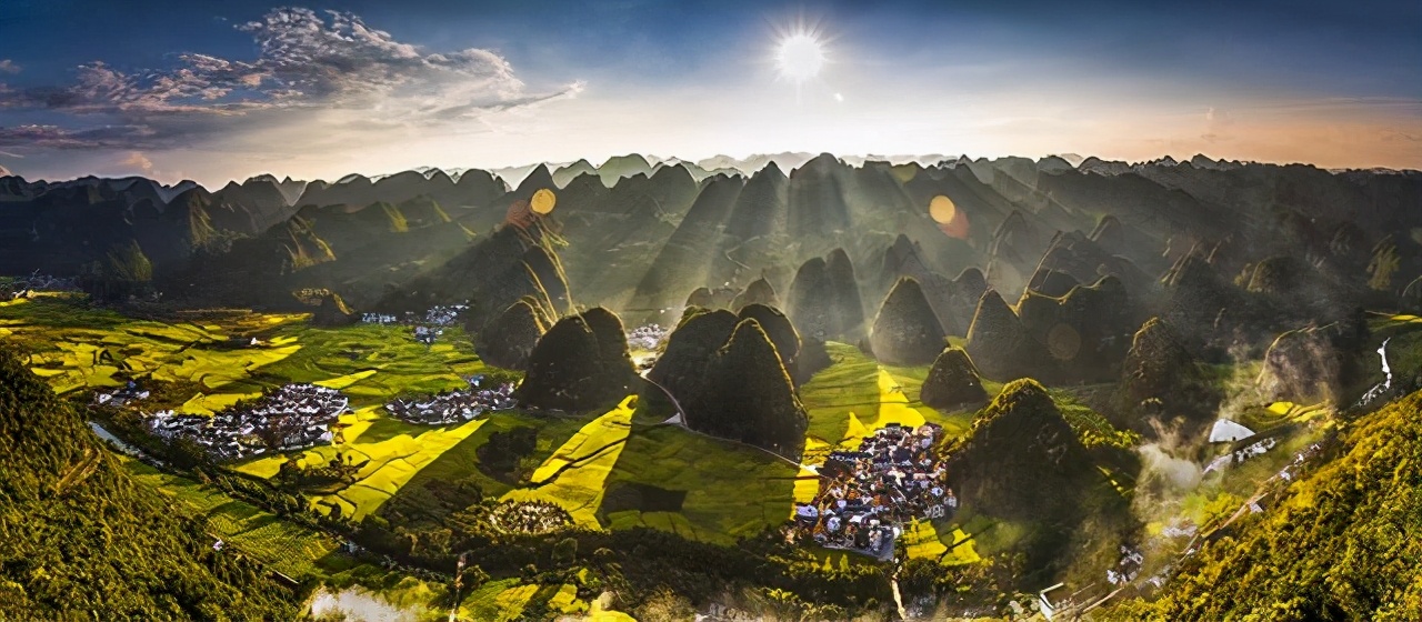 贵州兴义纳灰河生态长廊,兴义桃花源记