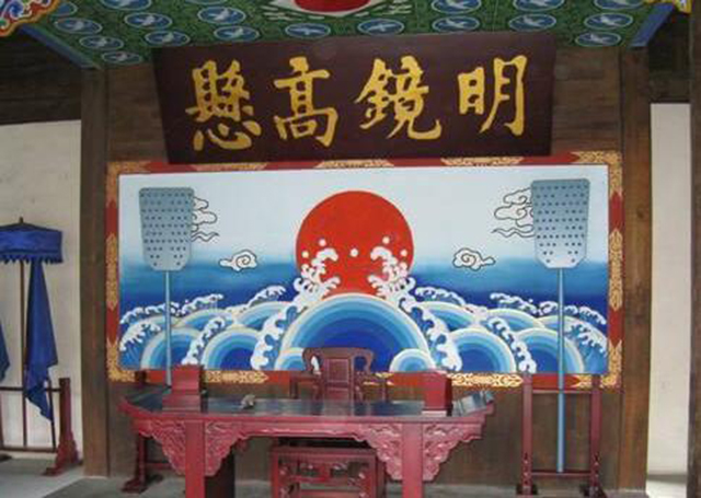 古代县衙门,古代衙门的描述