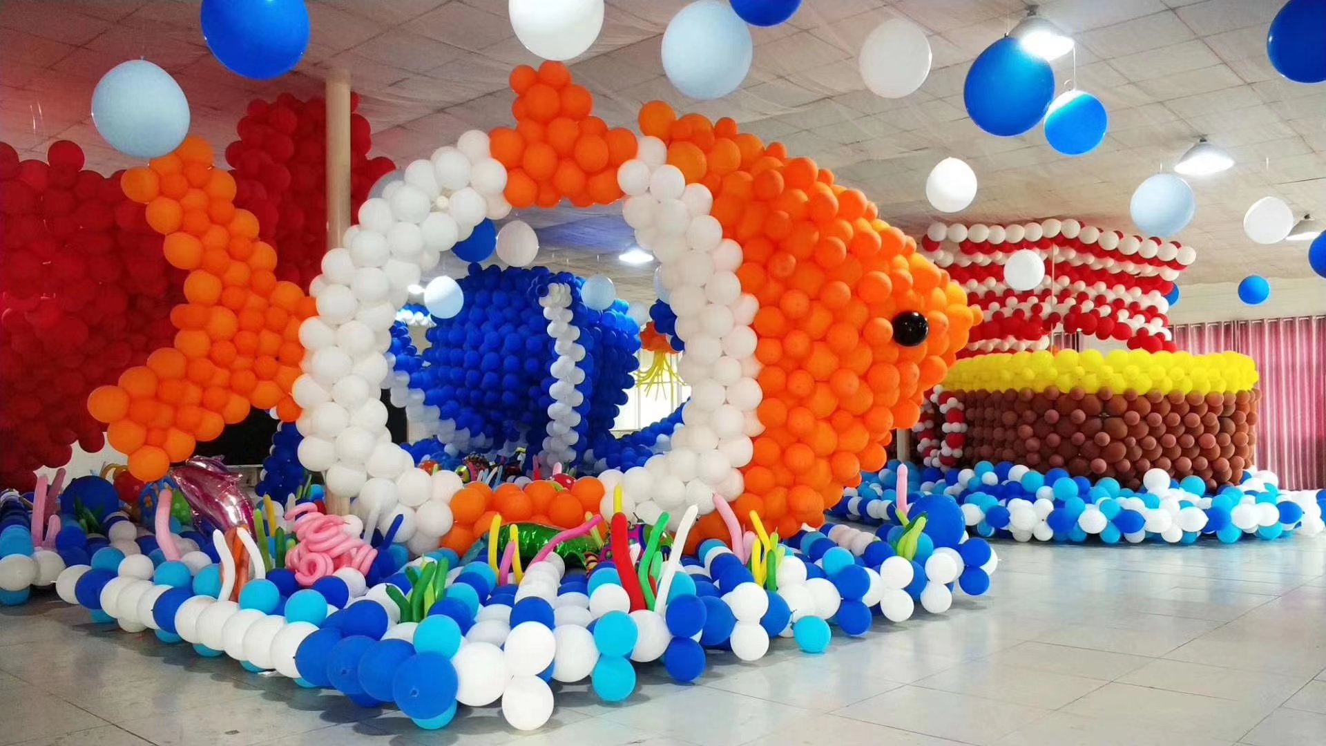 气球的外观如何装饰,气球装饰怎么设计好看