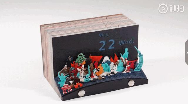 撕出新境界,便签纸又卖断货,除了清水寺居然还撕出了整个日本!