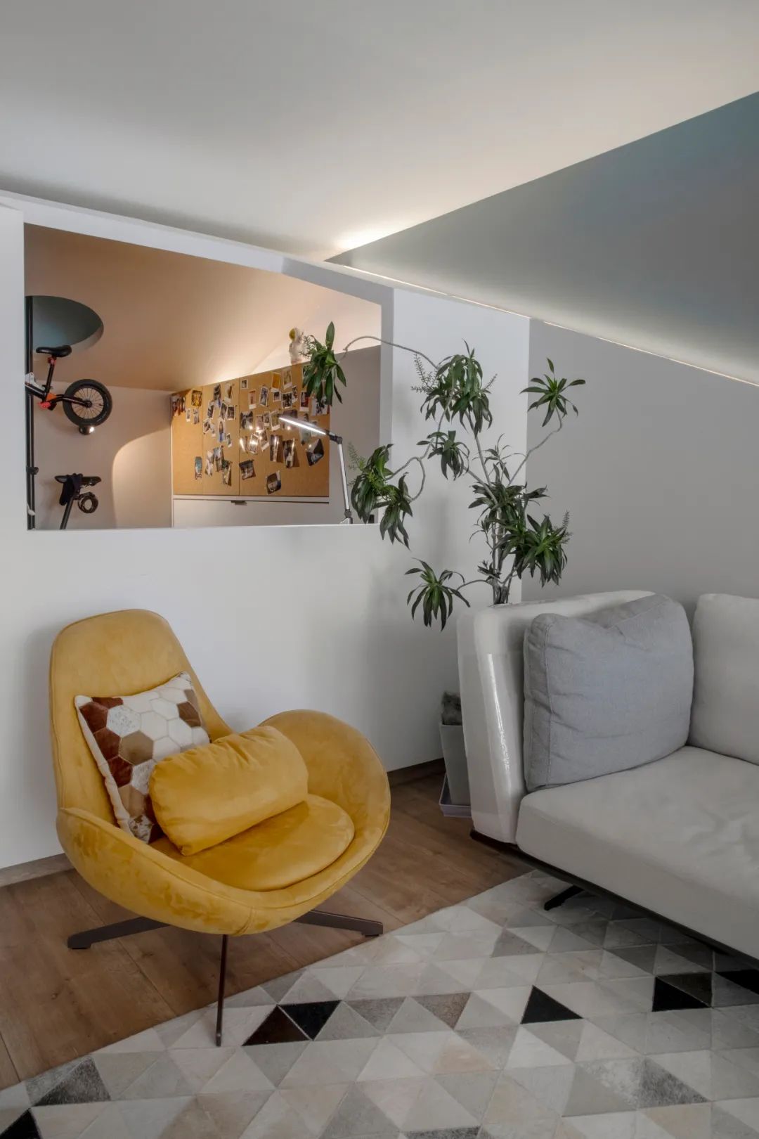 恒田家|房顶能长猫,书屋变树屋!120平梦幻三口之家