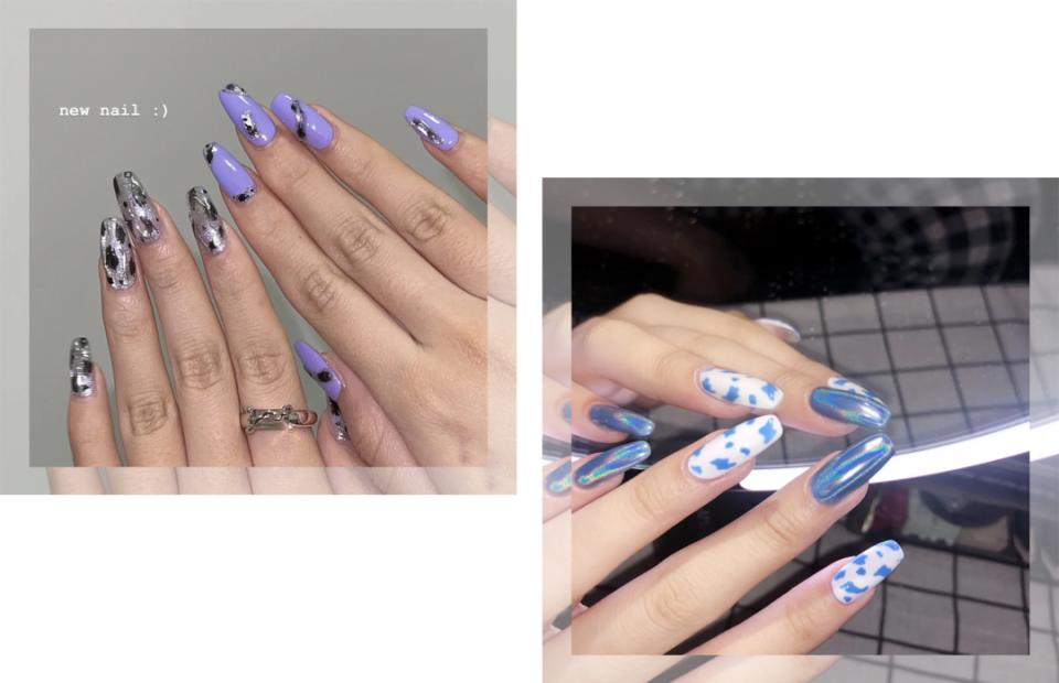 夏日显白美甲简单,美甲图片大全显白大气上档次