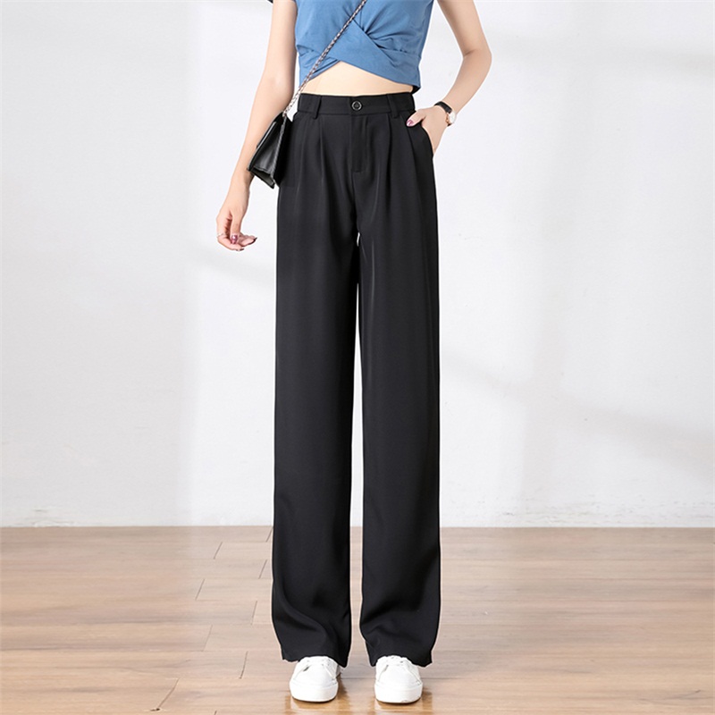 唯品会女装米白裤,今年流行的爆款女装女裤