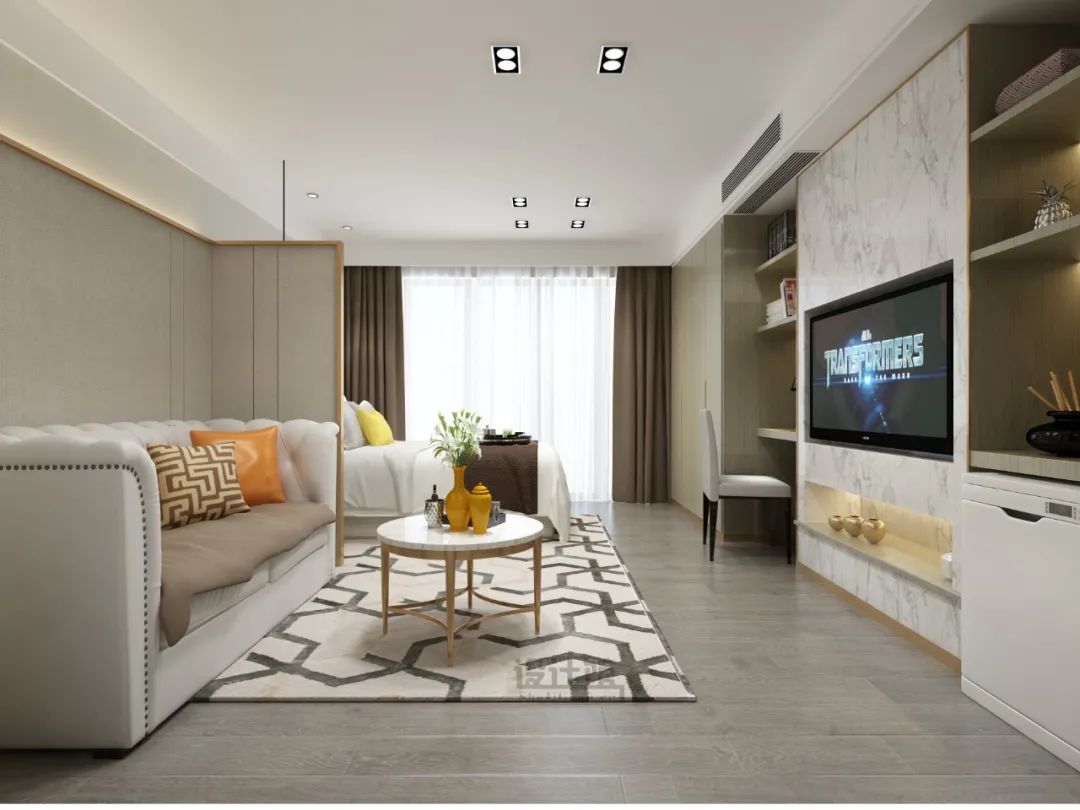 电视墙太小又要采光怎么设计,电视墙太小连着门怎么装修