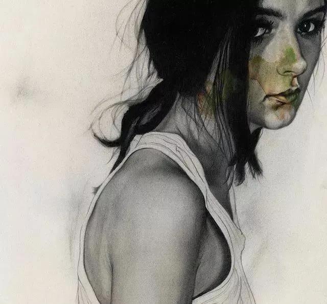 日本艺术素描画家,日本画家的素描作品