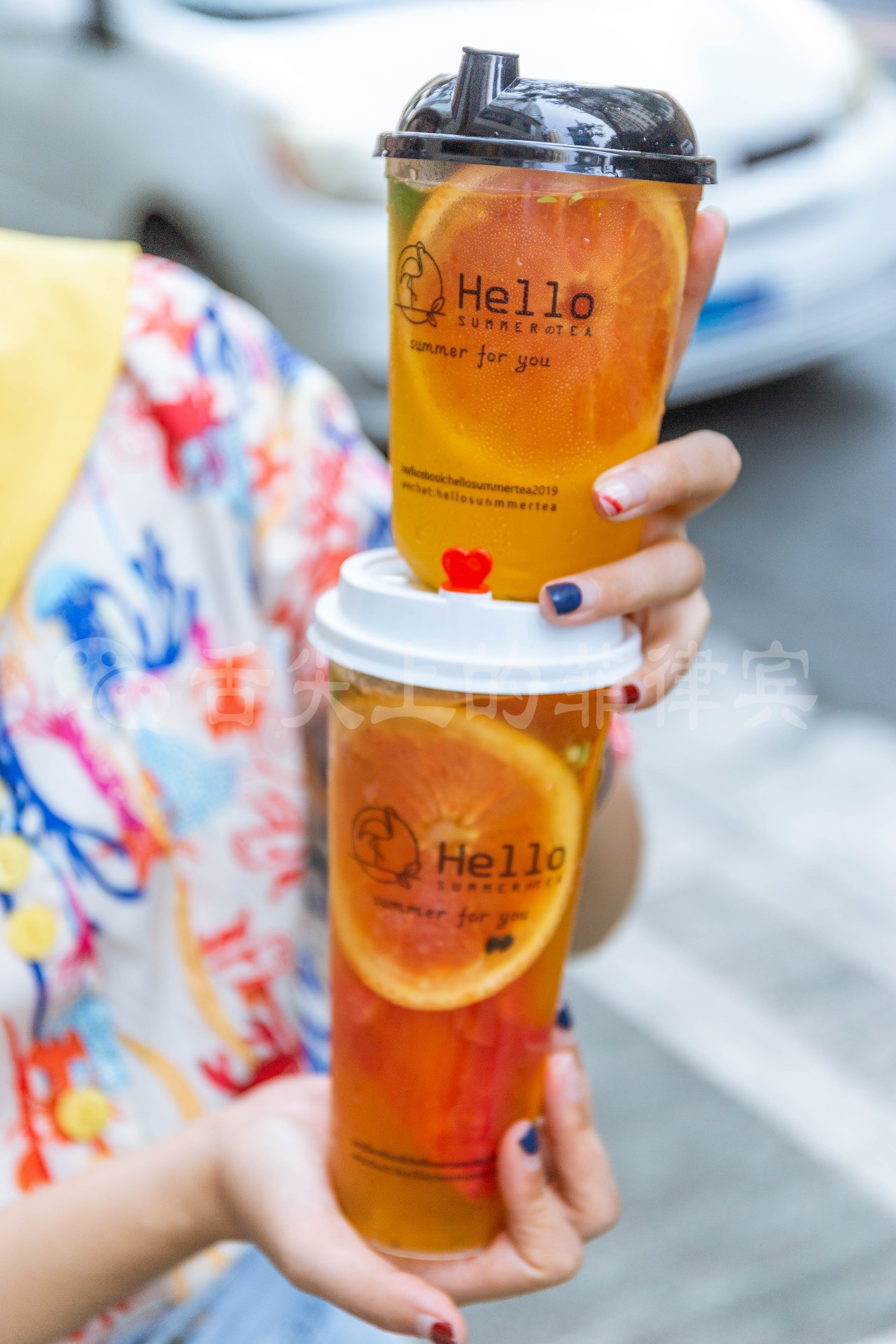 在国外开奶茶店的小姐姐,菲律宾网红开奶茶店