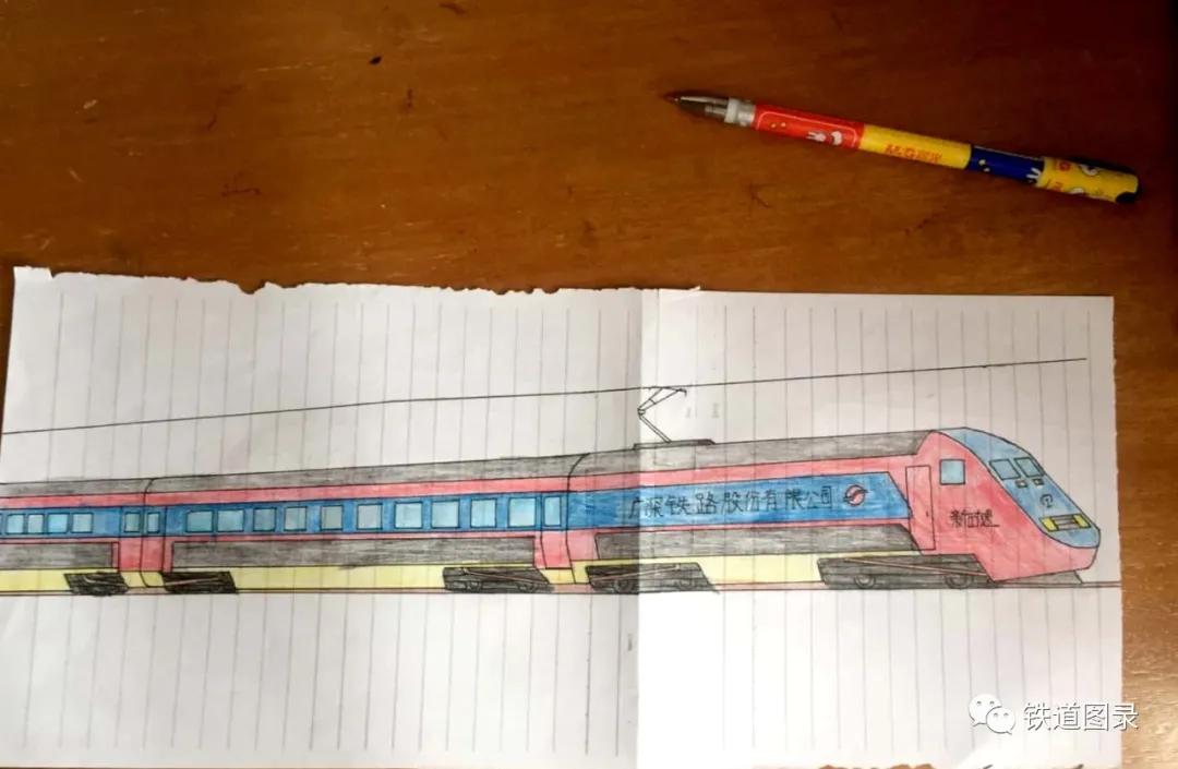 铁路人文:手绘火车