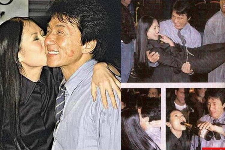 赵薇和友人聚餐,赵薇吻戏片段