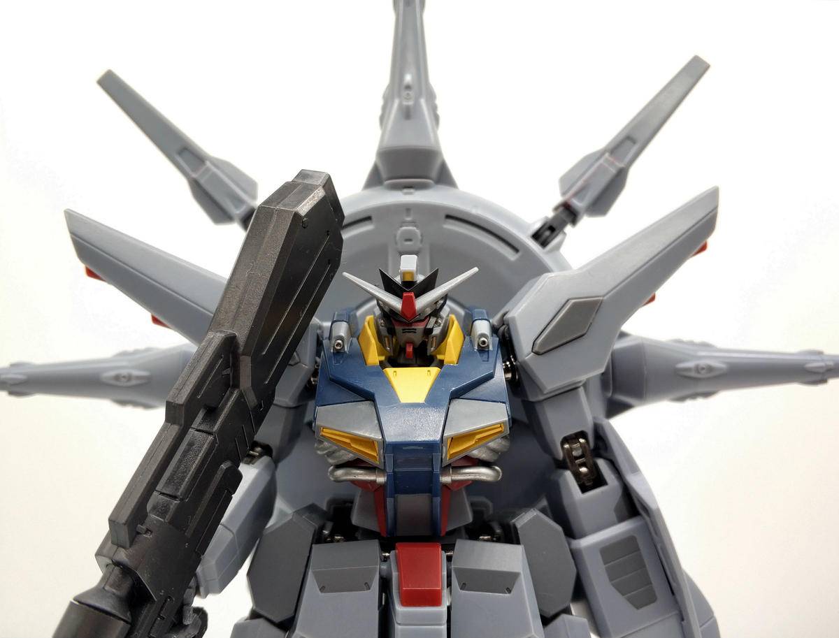 模玩机设：CC机设君临战场的复仇天帝ZGMF-X13A神意高达