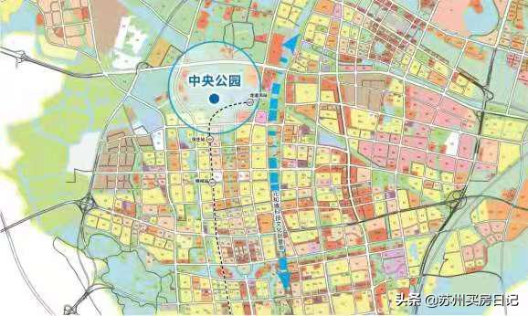 相城中央公园板块是哪一块,相城中央公园在哪个位置