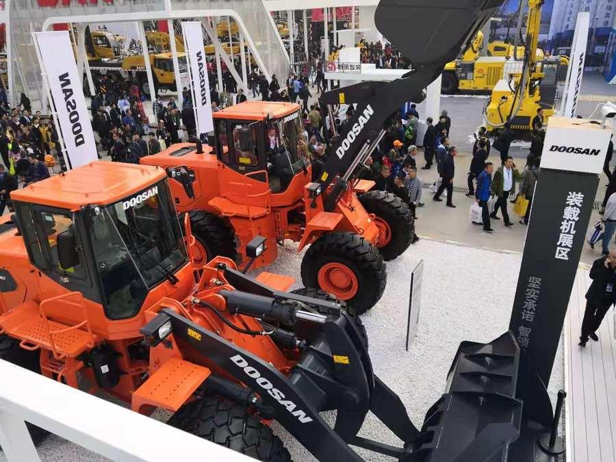 斗山工程机械领秀baumaCHINA2018