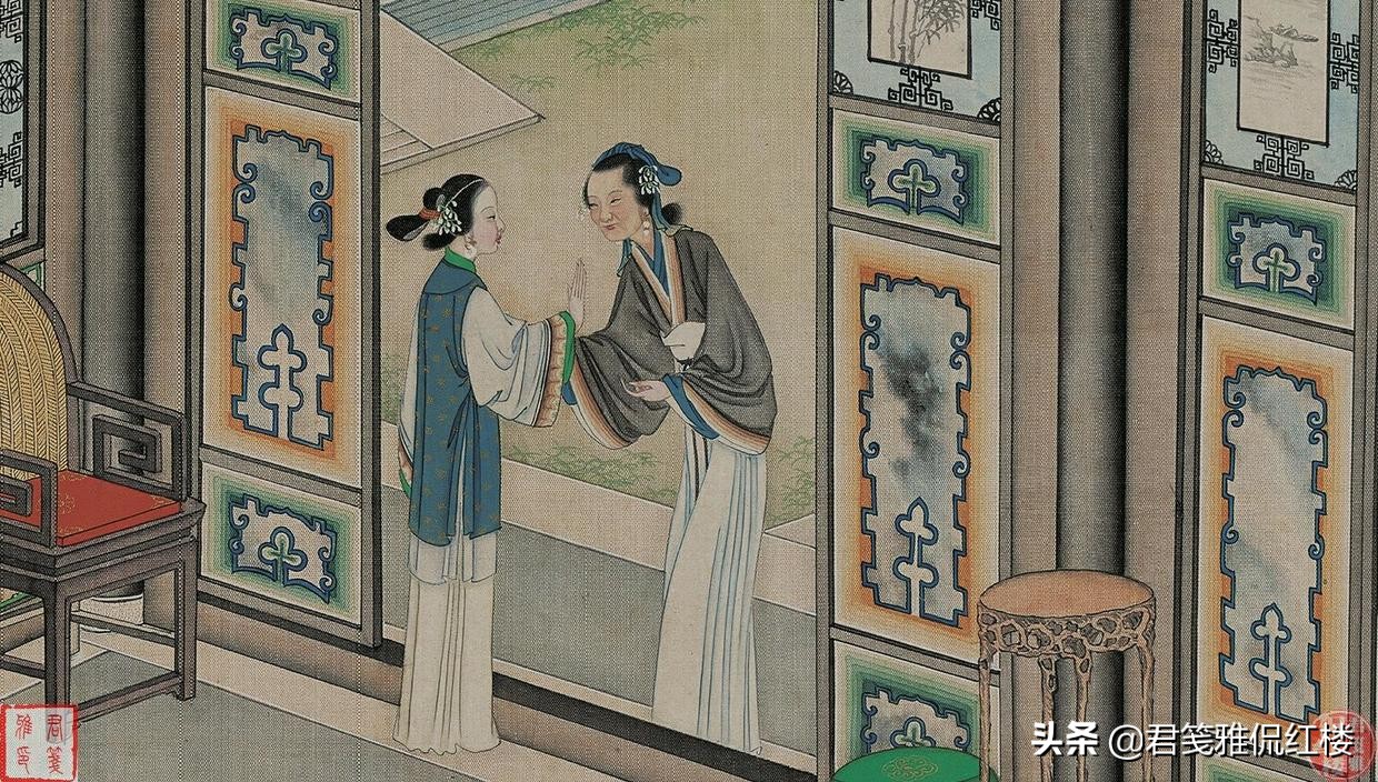 贾母临死前才明白的道理,贾母看林黛玉死哭了