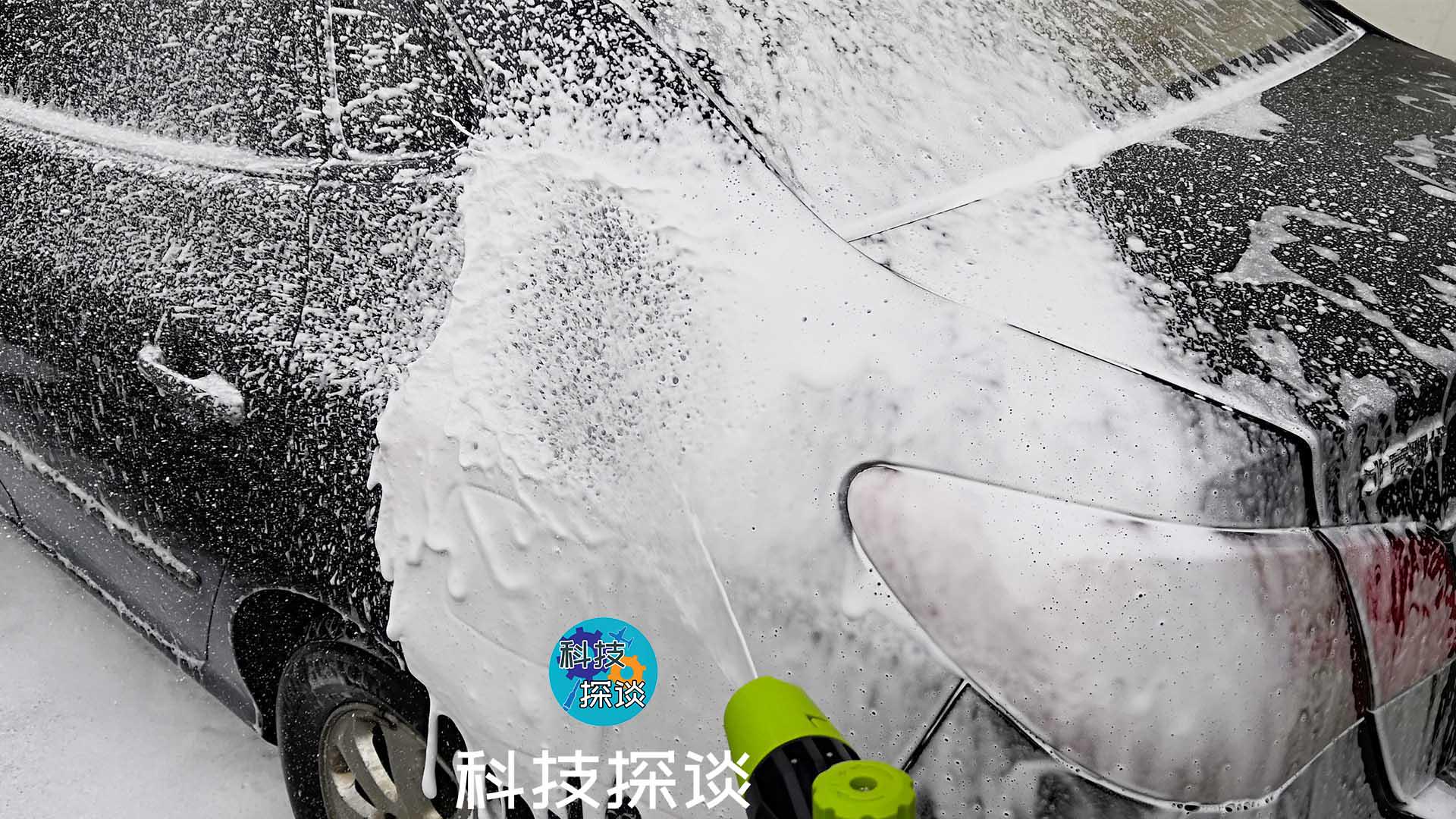 智能自助洗车机真的能洗干净吗,绿霸洗车机个人实测