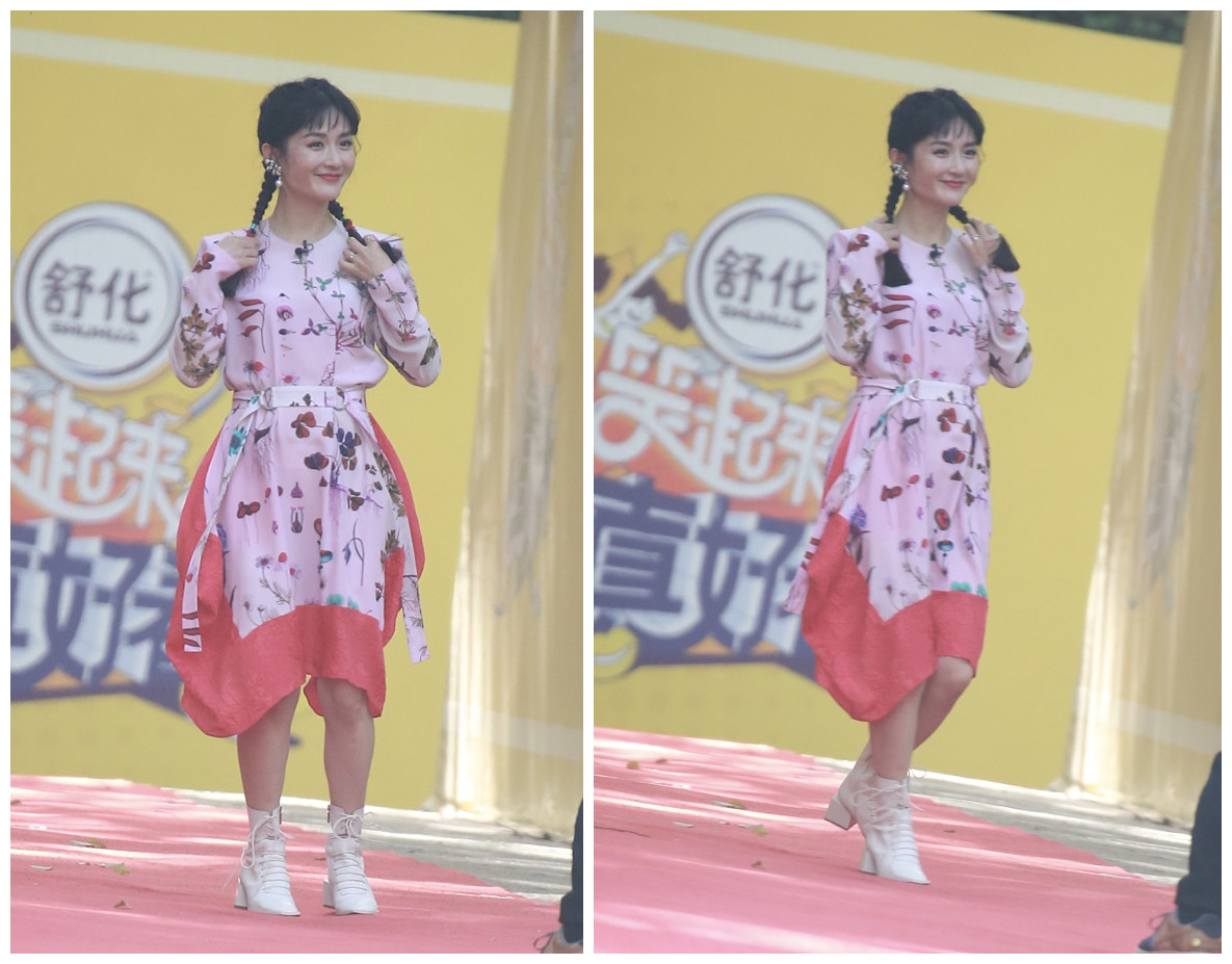 马兰坡土妞人设不倒!8千+大牌连衣裙,谢娜轻松穿成“九妹””了