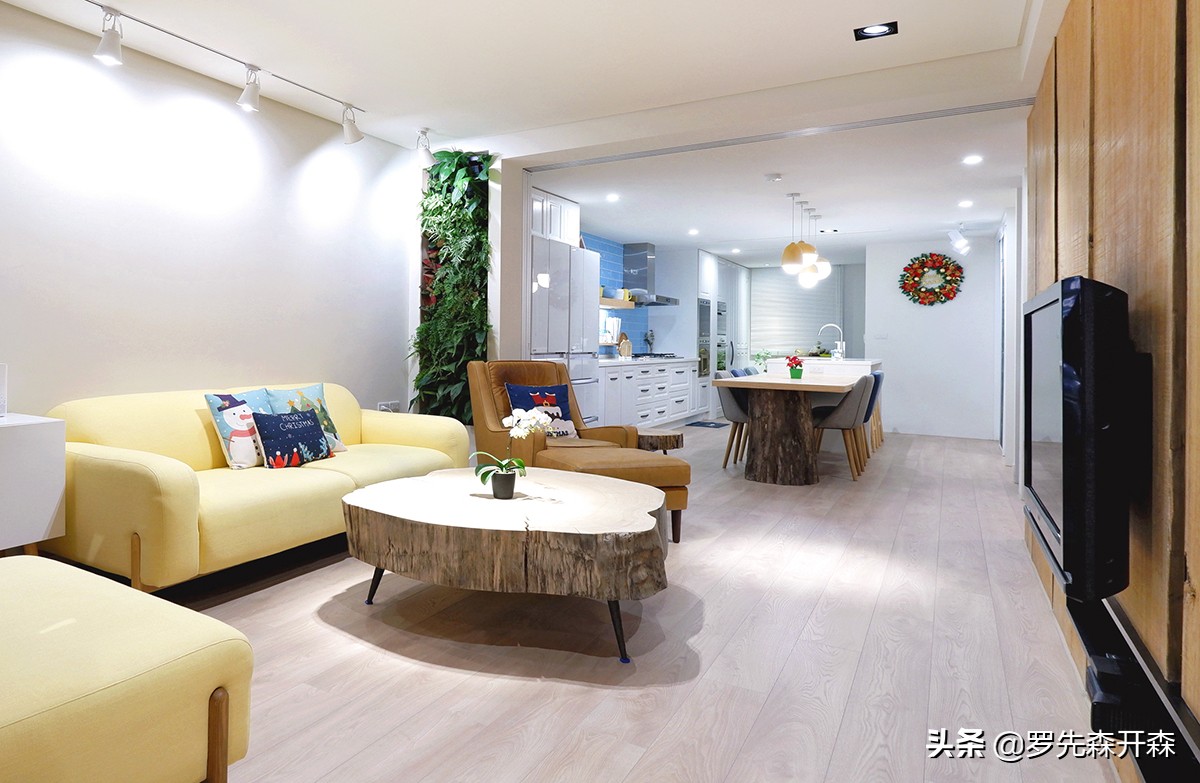 小户型天井改造庭院效果图,21米狭长房屋双天井设计