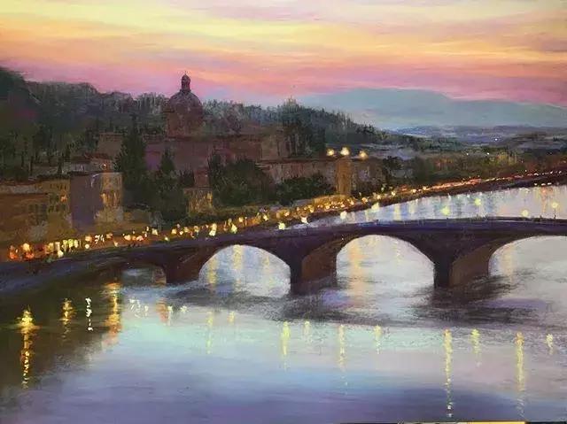 画海浪俯视,画海浪水粉画