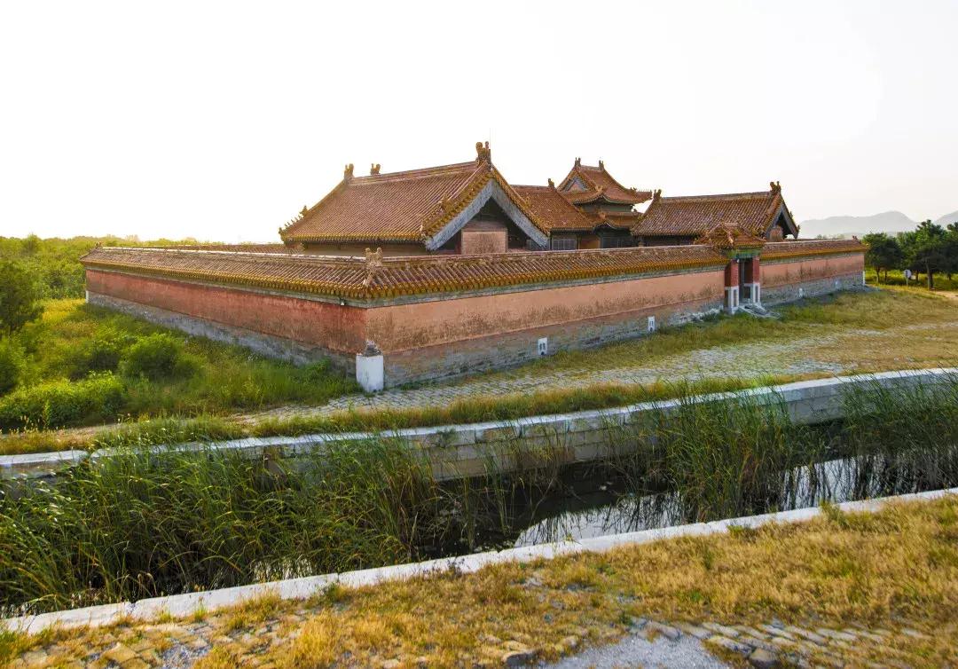 神厨库的重檐建筑,皇陵建筑