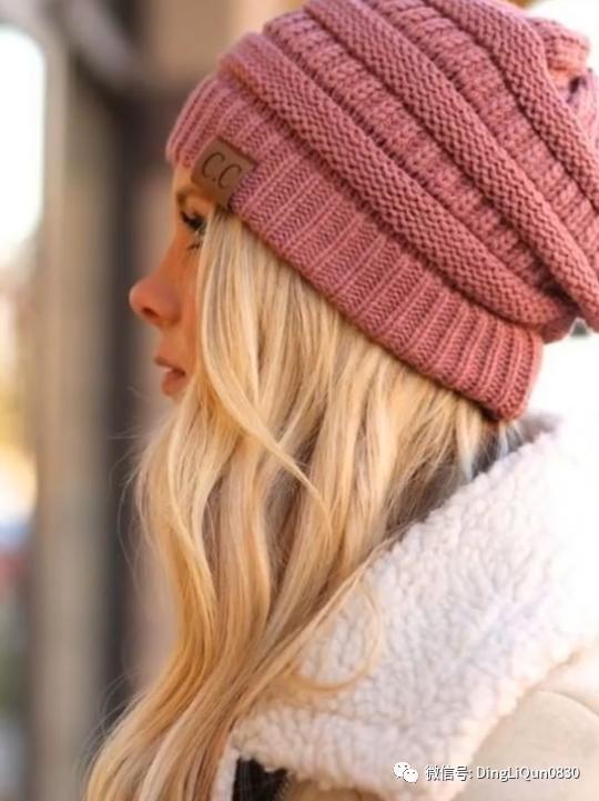 针织冬天的帽子,冬天针织帽子