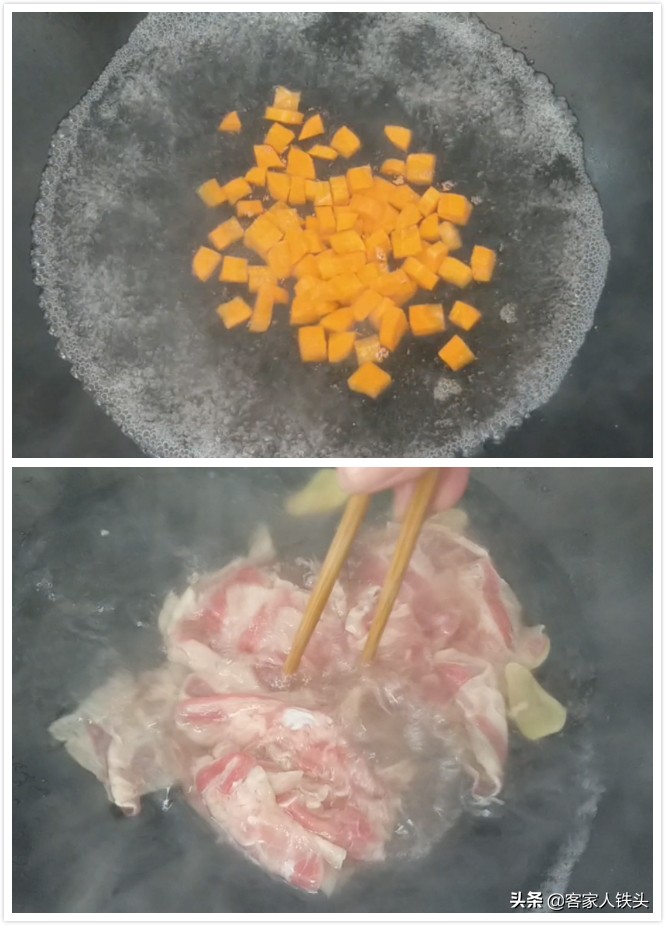 素菜盖浇饭家庭版,农家盖浇饭