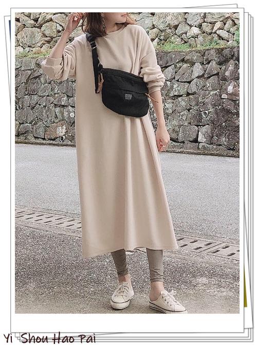 连衣裙打底裤搭配,连衣裙和打底裤的搭配