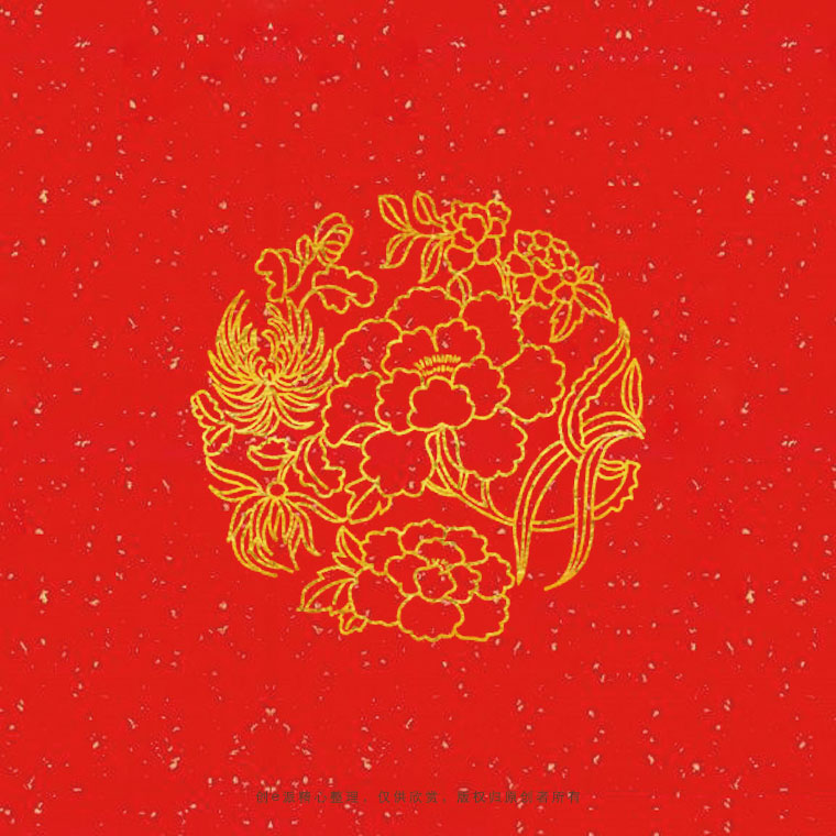 100个中国传统图案,百例古今混合的中国传统图案