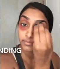 没有遮瑕如何正确遮瑕呢,遮瑕的正确方法图解