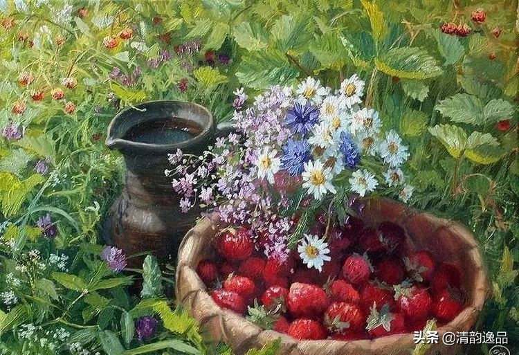 俄罗斯画家经典油画风景作品欣赏,俄罗斯艺术家尤金油画