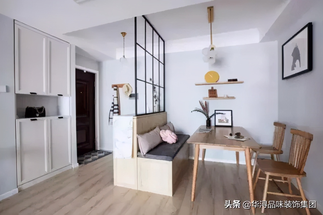 正对餐厅玄关效果图,大门正对厨房玄关如何设计