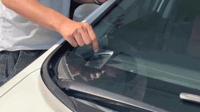 挡风玻璃被崩1毫米怎么修复呢,简单方法修复挡风玻璃