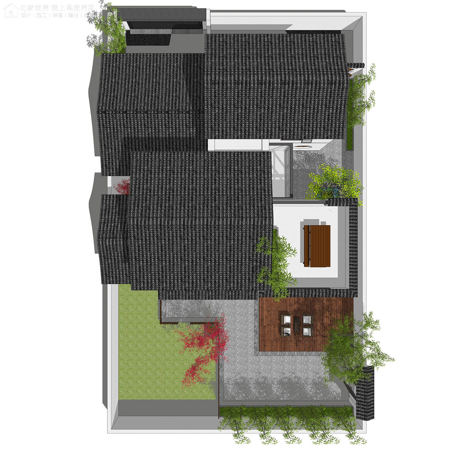 两边是邻居墙如何采光,房屋间距小如何解决采光问题