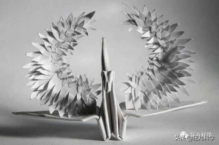 10种纸鹤折法,一天折50个千纸鹤