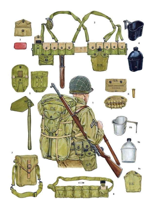 二战英军单兵装备vs德军单兵装备,现代德军ksk特种部队单兵装备详解