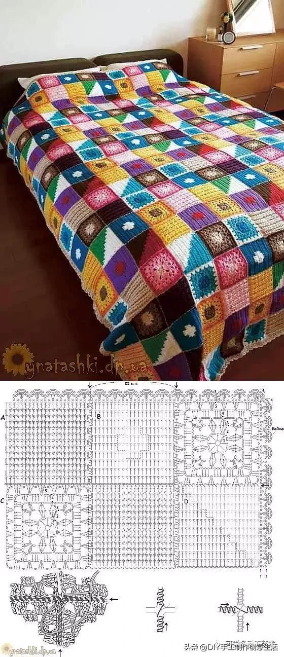 钩织春天的毛衣,钩编春天的花视频