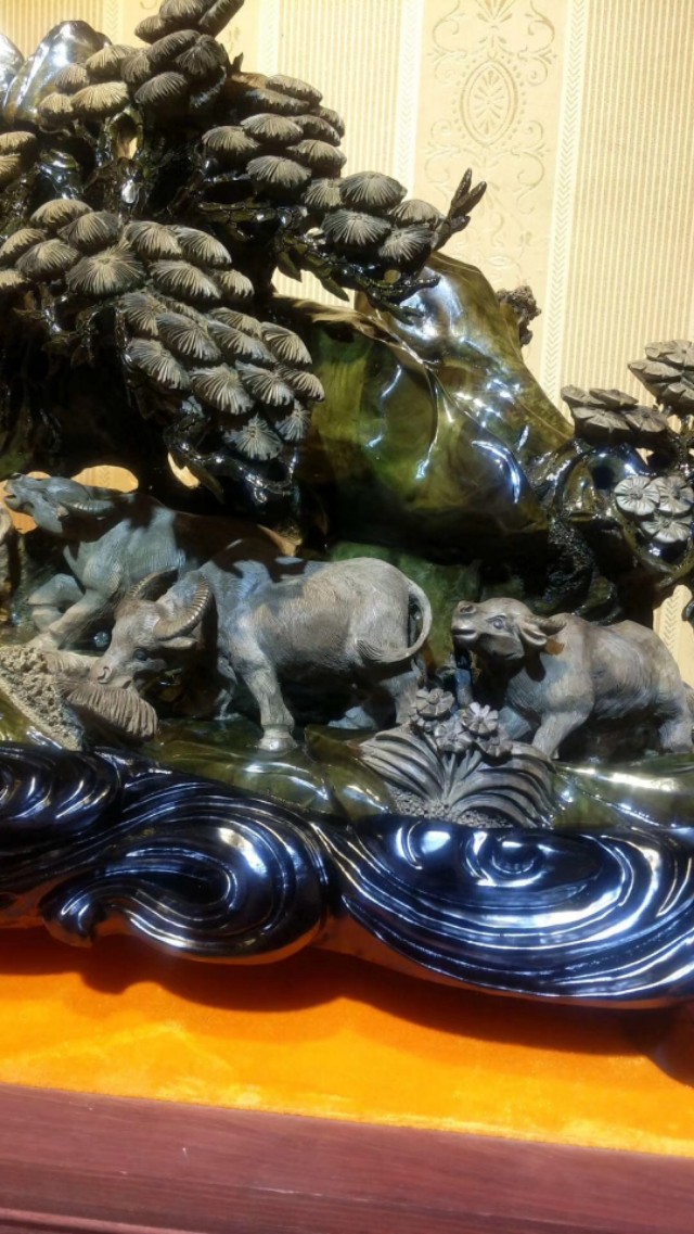 乌木金丝楠精品欣赏图,最贵的金丝楠乌木藏品