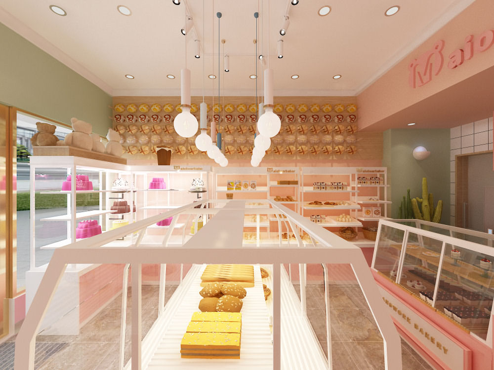 蛋糕店和花店一体装修,蛋糕店装修大概多少钱