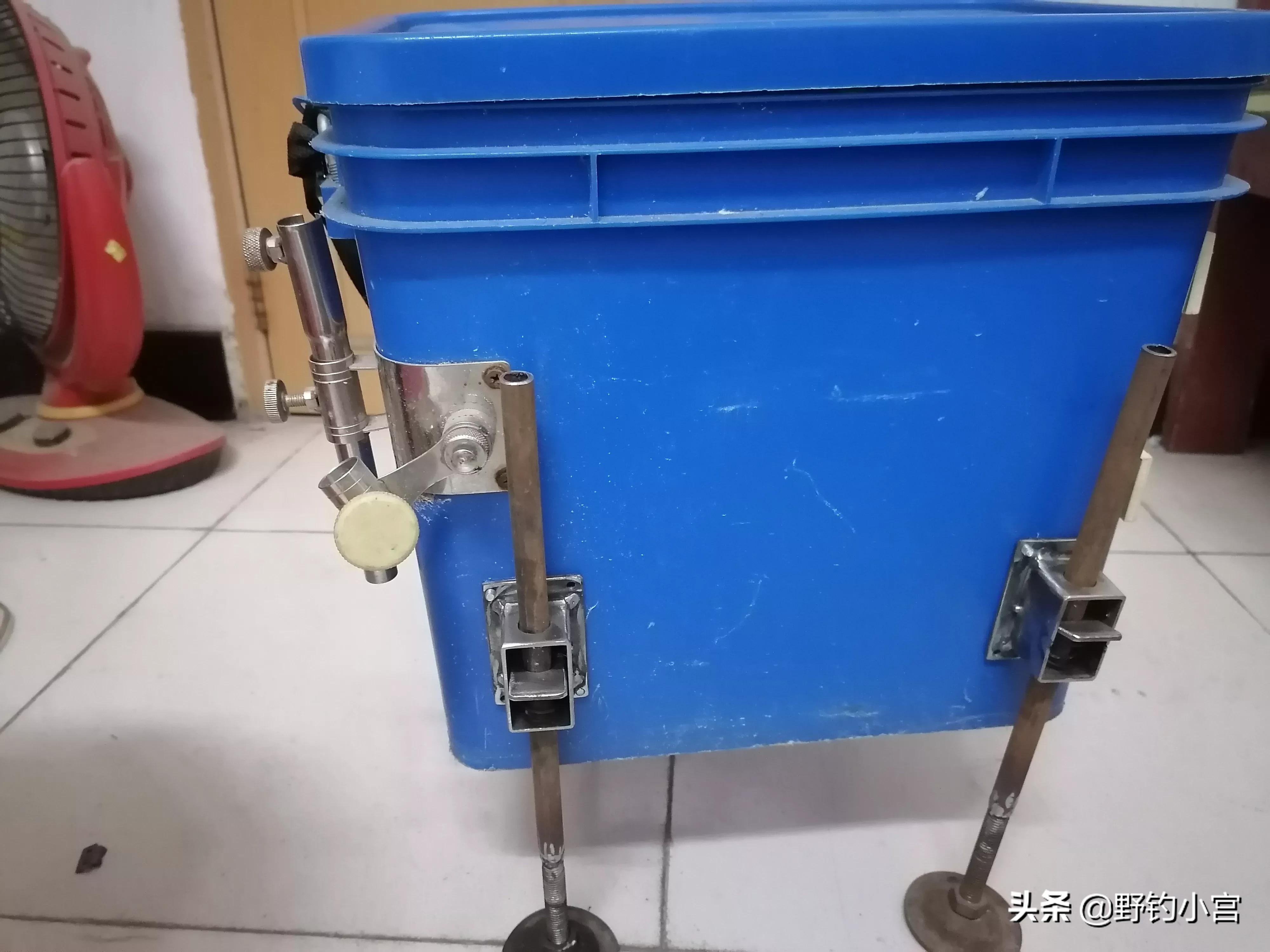 钓友自己设计的钓箱,别人自己制作钓鱼钓箱